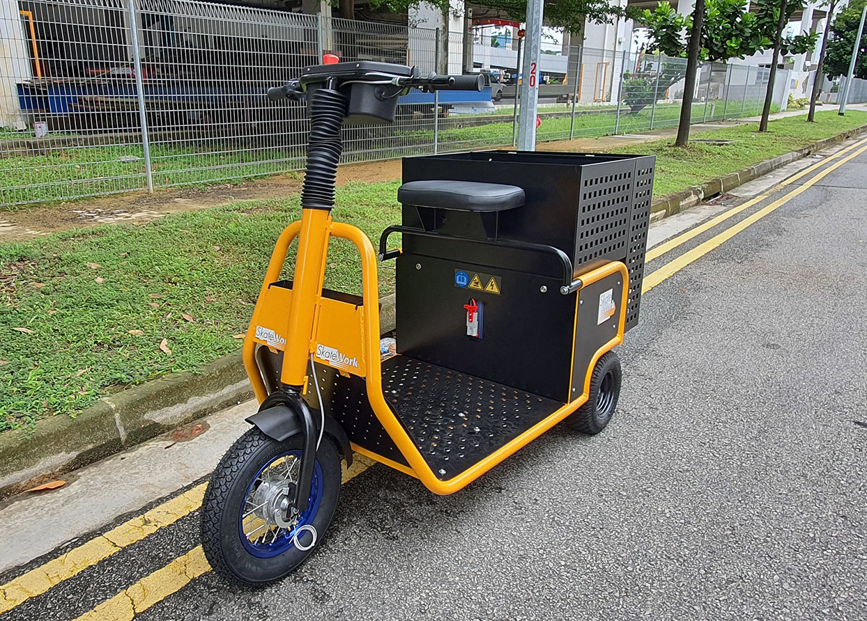 Battery Operated Cart (BOC) Cleaning and Garden Basket Kit